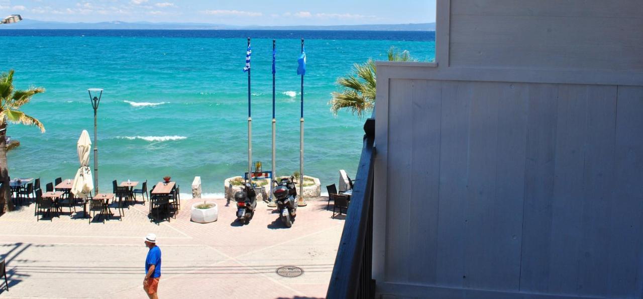 Eleni'S Sea View Adults Only Apartment Pefkochori Exterior photo