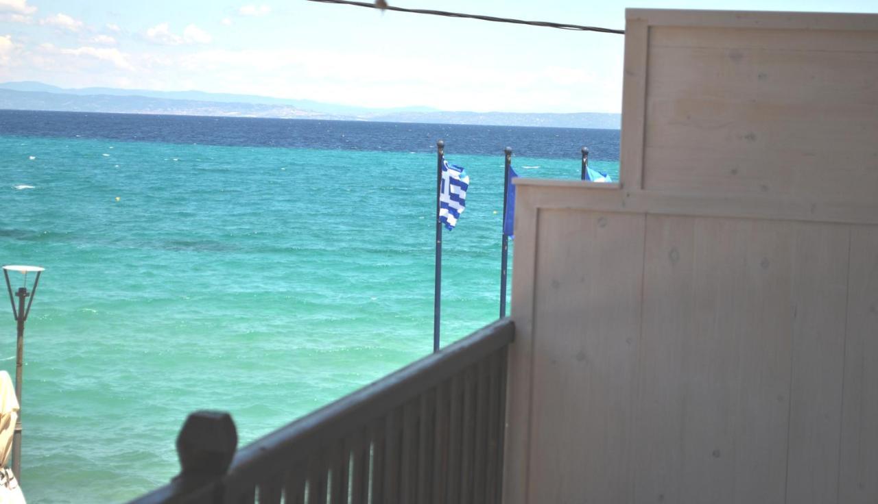 Eleni'S Sea View Adults Only Apartment Pefkochori Exterior photo