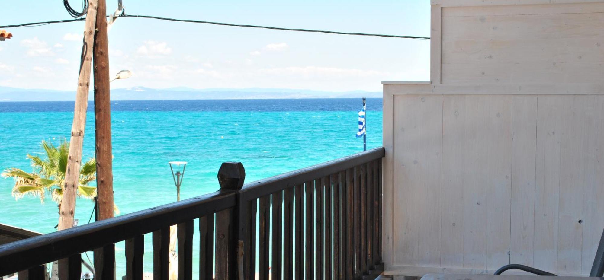 Eleni'S Sea View Adults Only Apartment Pefkochori Exterior photo