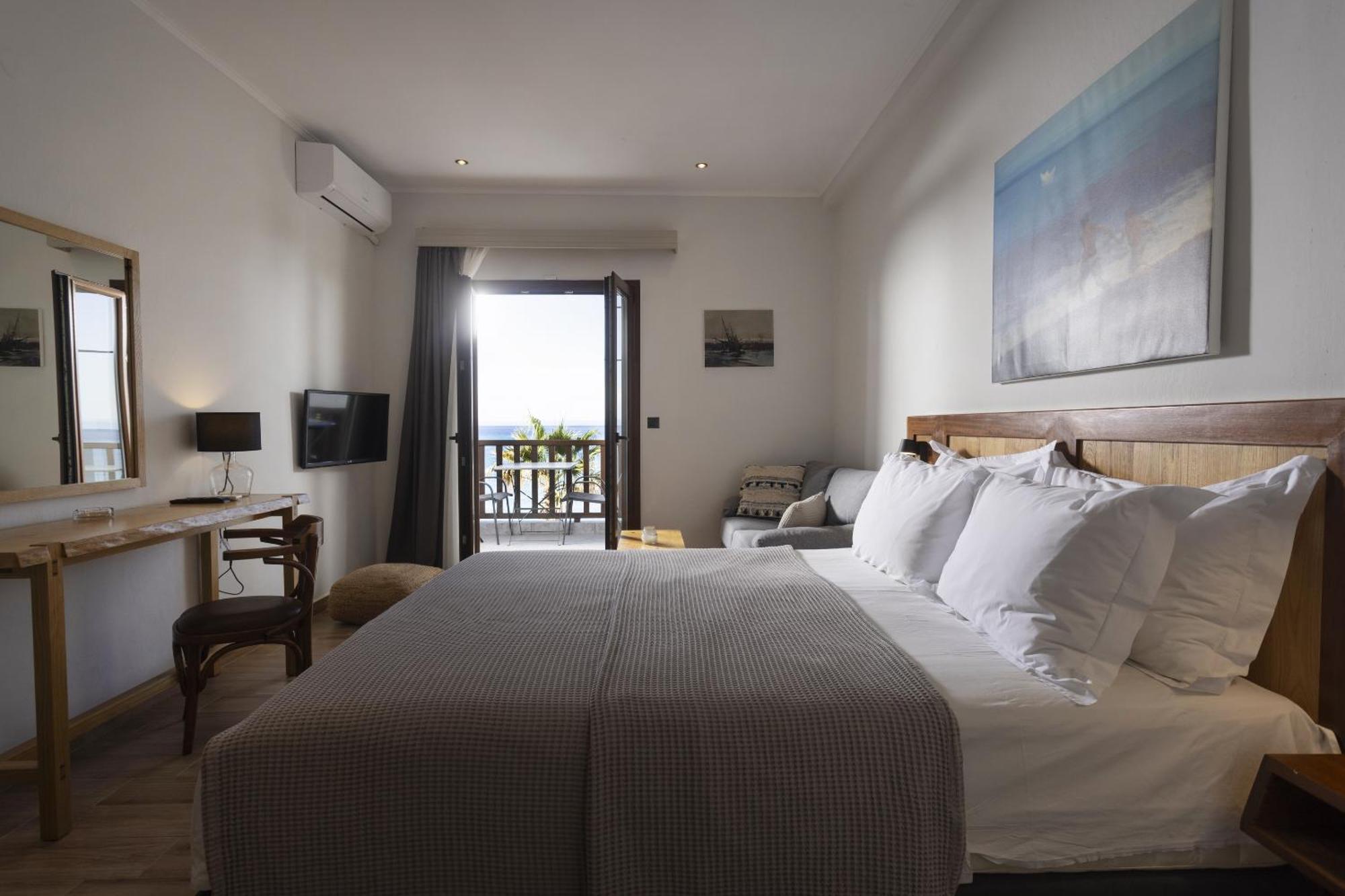 Eleni'S Sea View Adults Only Apartment Pefkochori Exterior photo